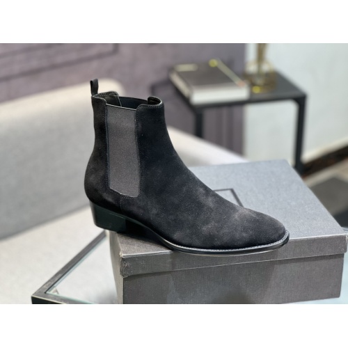 Cheap Yves Saint Laurent YSL Boots For Men #1266309 Replica Wholesale [$105.00 USD] [ITEM#1266309] on Replica Yves Saint Laurent YSL Boots