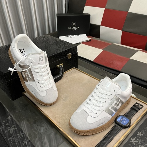 Cheap Balmain Casual Shoes For Men #1266338 Replica Wholesale [$82.00 USD] [ITEM#1266338] on Replica Balmain Casual Shoes