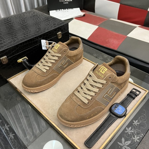 Cheap Balmain Casual Shoes For Men #1266341 Replica Wholesale [$82.00 USD] [ITEM#1266341] on Replica Balmain Casual Shoes