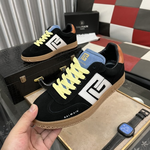 Cheap Balmain Casual Shoes For Men #1266343 Replica Wholesale [$82.00 USD] [ITEM#1266343] on Replica Balmain Casual Shoes