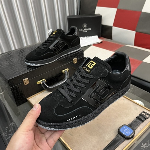 Cheap Balmain Casual Shoes For Men #1266344 Replica Wholesale [$82.00 USD] [ITEM#1266344] on Replica Balmain Casual Shoes