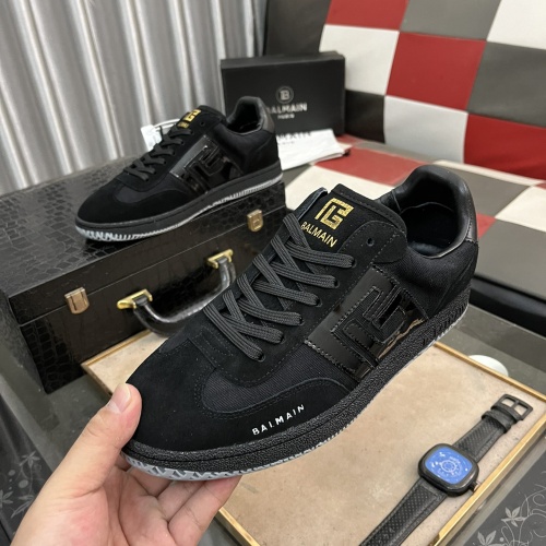 Cheap Balmain Casual Shoes For Men #1266345 Replica Wholesale [$82.00 USD] [ITEM#1266345] on Replica Balmain Casual Shoes