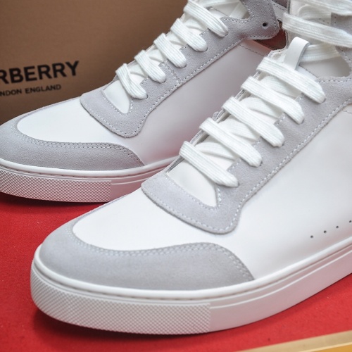 Cheap Burberry High Tops Shoes For Men #1266346 Replica Wholesale [$98.00 USD] [ITEM#1266346] on Replica Burberry High Tops Shoes