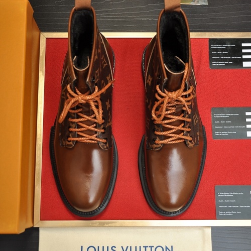 Cheap Louis Vuitton Boots For Men #1266387 Replica Wholesale [$125.00 USD] [ITEM#1266387] on Replica Louis Vuitton Boots