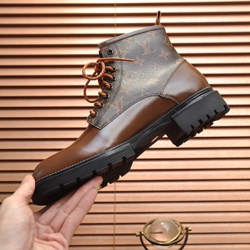 Cheap Louis Vuitton Boots For Men #1266387 Replica Wholesale [$125.00 USD] [ITEM#1266387] on Replica Louis Vuitton Boots