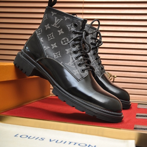 Cheap Louis Vuitton Boots For Men #1266388 Replica Wholesale [$125.00 USD] [ITEM#1266388] on Replica Louis Vuitton Boots