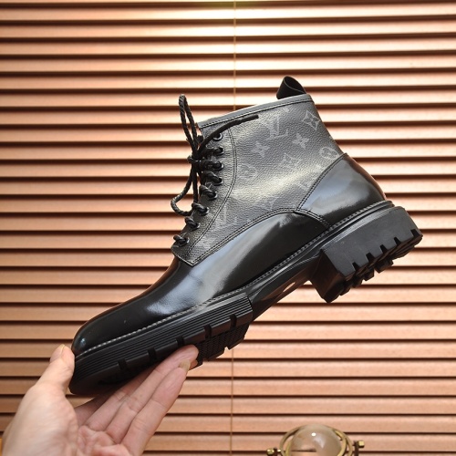 Cheap Louis Vuitton Boots For Men #1266388 Replica Wholesale [$125.00 USD] [ITEM#1266388] on Replica Louis Vuitton Boots