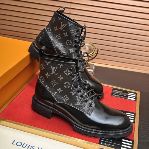 Cheap Louis Vuitton Boots For Men #1266388 Replica Wholesale [$125.00 USD] [ITEM#1266388] on Replica Louis Vuitton Boots