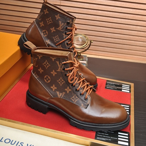 Cheap Louis Vuitton Boots For Men #1266389 Replica Wholesale [$125.00 USD] [ITEM#1266389] on Replica Louis Vuitton Boots