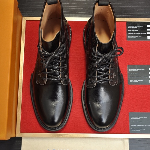 Cheap Louis Vuitton Boots For Men #1266390 Replica Wholesale [$125.00 USD] [ITEM#1266390] on Replica Louis Vuitton Boots