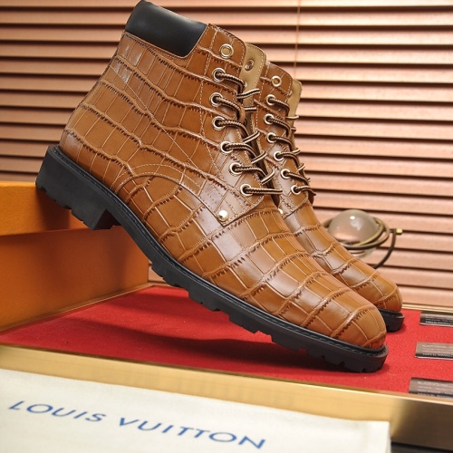 Cheap Louis Vuitton Boots For Men #1266392 Replica Wholesale [$112.00 USD] [ITEM#1266392] on Replica Louis Vuitton Boots