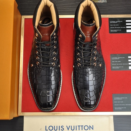 Cheap Louis Vuitton Boots For Men #1266393 Replica Wholesale [$112.00 USD] [ITEM#1266393] on Replica Louis Vuitton Boots