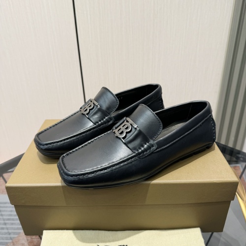 Cheap Burberry Leather Shoes For Men #1266398 Replica Wholesale [$98.00 USD] [ITEM#1266398] on Replica Burberry Leather Shoes