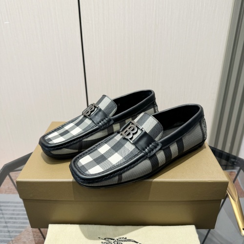 Cheap Burberry Leather Shoes For Men #1266400 Replica Wholesale [$98.00 USD] [ITEM#1266400] on Replica Burberry Leather Shoes