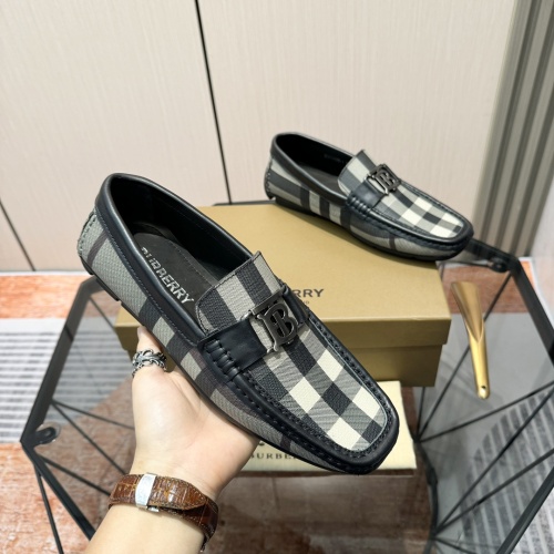 Cheap Burberry Leather Shoes For Men #1266400 Replica Wholesale [$98.00 USD] [ITEM#1266400] on Replica Burberry Leather Shoes