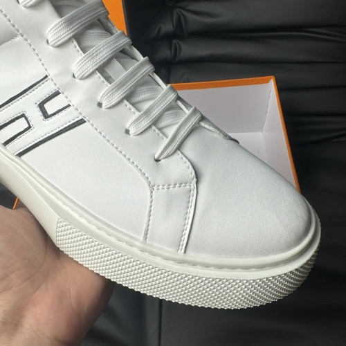 Cheap Hermes High Tops Shoes For Men #1266406 Replica Wholesale [$82.00 USD] [ITEM#1266406] on Replica Hermes High Tops Shoes