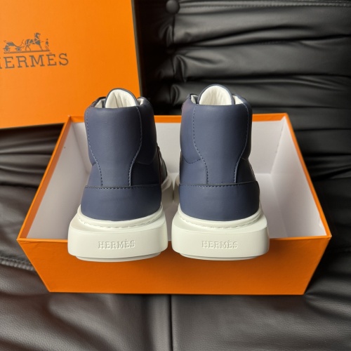 Cheap Hermes High Tops Shoes For Men #1266408 Replica Wholesale [$82.00 USD] [ITEM#1266408] on Replica Hermes High Tops Shoes