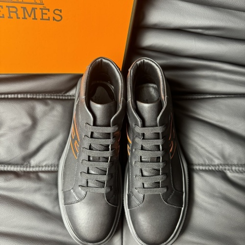 Cheap Hermes High Tops Shoes For Men #1266409 Replica Wholesale [$82.00 USD] [ITEM#1266409] on Replica Hermes High Tops Shoes