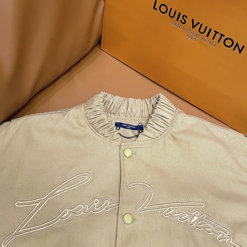 Cheap Louis Vuitton LV Jackets Long Sleeved For Unisex #1266416 Replica Wholesale [$88.00 USD] [ITEM#1266416] on Replica Louis Vuitton LV Jackets