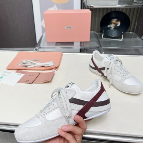 Cheap MIU MIU Casual Shoes For Women #1266445 Replica Wholesale [$98.00 USD] [ITEM#1266445] on Replica MIU MIU Casual Shoes