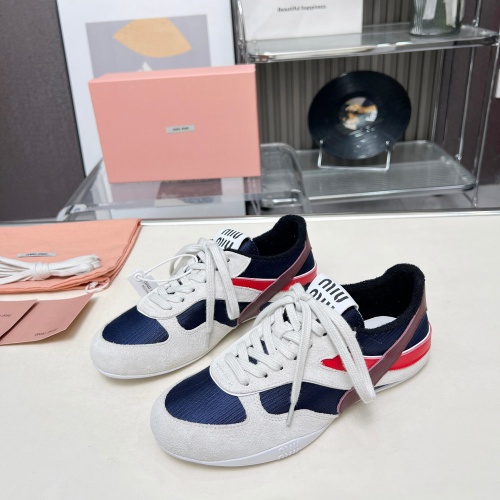 Cheap MIU MIU Casual Shoes For Men #1266448 Replica Wholesale [$98.00 USD] [ITEM#1266448] on Replica MIU MIU Casual Shoes