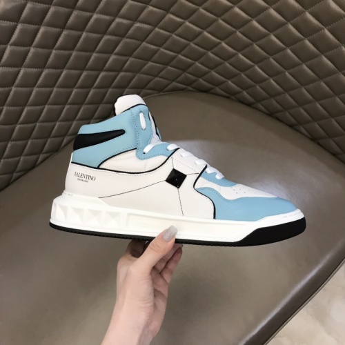 Cheap Valentino High Tops Shoes For Men #1266493 Replica Wholesale [$96.00 USD] [ITEM#1266493] on Replica Valentino High Tops Shoes