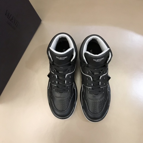 Cheap Valentino High Tops Shoes For Men #1266494 Replica Wholesale [$96.00 USD] [ITEM#1266494] on Replica Valentino High Tops Shoes