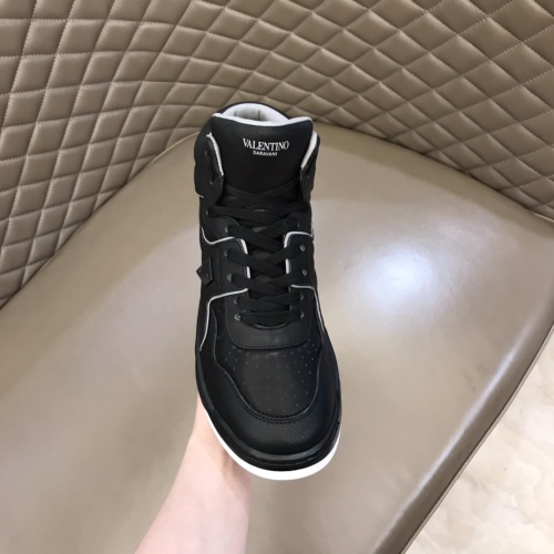 Cheap Valentino High Tops Shoes For Men #1266494 Replica Wholesale [$96.00 USD] [ITEM#1266494] on Replica Valentino High Tops Shoes