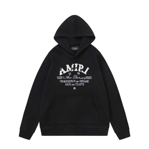 Cheap Amiri Hoodies Long Sleeved For Unisex #1266525 Replica Wholesale [$64.00 USD] [ITEM#1266525] on Replica Amiri Hoodies