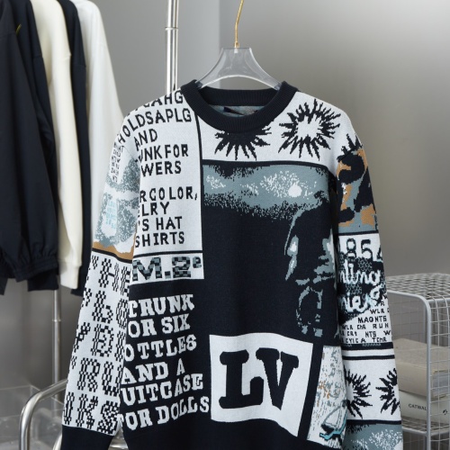 Cheap Louis Vuitton LV Sweaters Long Sleeved For Unisex #1266569 Replica Wholesale [$60.00 USD] [ITEM#1266569] on Replica Louis Vuitton LV Sweaters