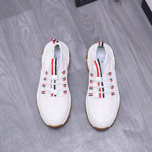 Cheap Thom Browne TB Casual Shoes For Men #1266585 Replica Wholesale [$80.00 USD] [ITEM#1266585] on Replica Thom Browne TB Casual Shoes