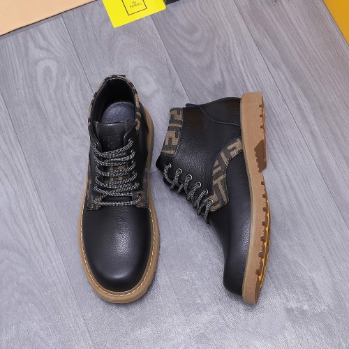 Cheap Fendi Fashion Boots For Men #1266588 Replica Wholesale [$85.00 USD] [ITEM#1266588] on Replica Fendi Fashion Boots