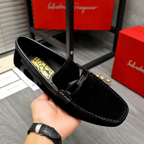 Cheap Salvatore Ferragamo Leather Shoes For Men #1266625 Replica Wholesale [$68.00 USD] [ITEM#1266625] on Replica Salvatore Ferragamo Leather Shoes