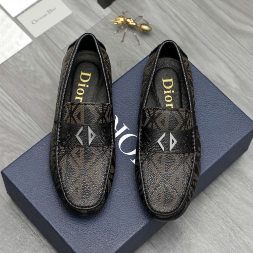 Cheap Christian Dior Leather Shoes For Men #1266627 Replica Wholesale [$72.00 USD] [ITEM#1266627] on Replica Christian Dior Leather Shoes