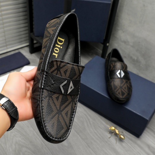 Cheap Christian Dior Leather Shoes For Men #1266627 Replica Wholesale [$72.00 USD] [ITEM#1266627] on Replica Christian Dior Leather Shoes