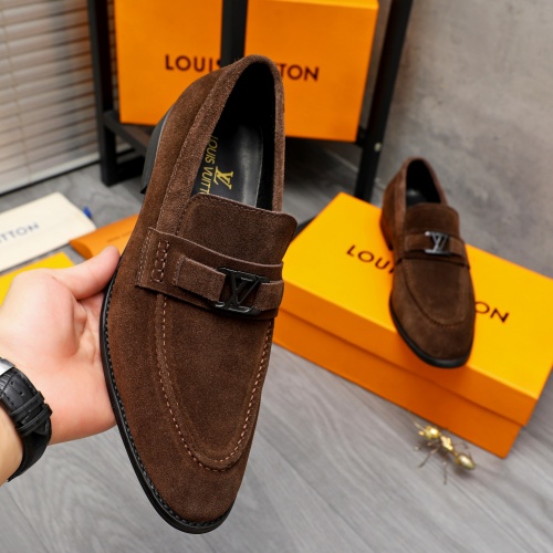 Cheap Louis Vuitton LV Oxfords Shoes For Men #1266631 Replica Wholesale [$85.00 USD] [ITEM#1266631] on Replica Louis Vuitton LV Oxfords Shoes