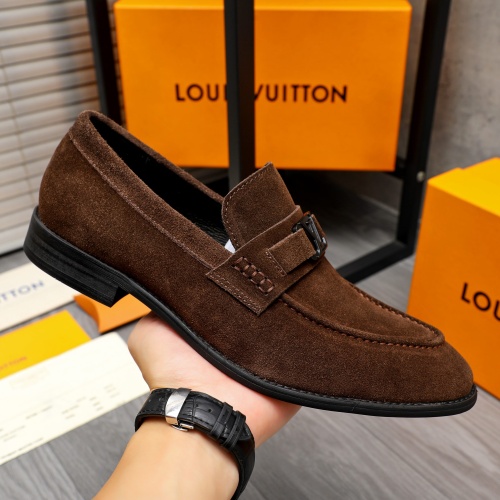 Cheap Louis Vuitton LV Oxfords Shoes For Men #1266631 Replica Wholesale [$85.00 USD] [ITEM#1266631] on Replica Louis Vuitton LV Oxfords Shoes