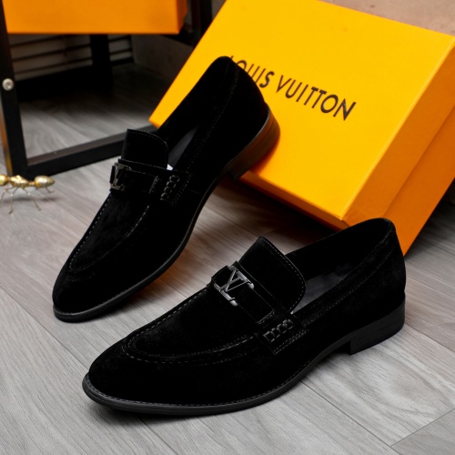 Cheap Louis Vuitton LV Oxfords Shoes For Men #1266632 Replica Wholesale [$85.00 USD] [ITEM#1266632] on Replica Louis Vuitton LV Oxfords Shoes