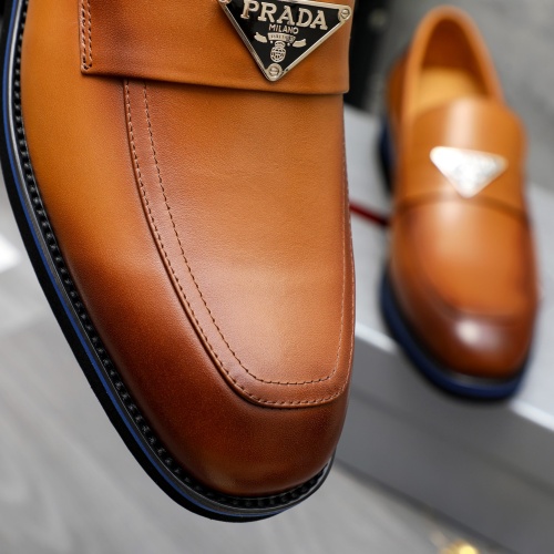 Cheap Prada Leather Shoes For Men #1266639 Replica Wholesale [$92.00 USD] [ITEM#1266639] on Replica Prada Leather Shoes