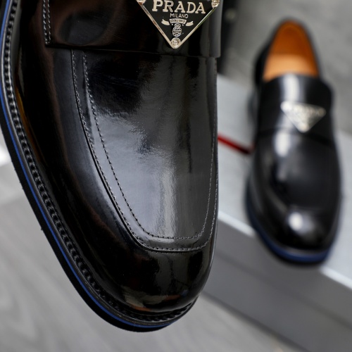 Cheap Prada Leather Shoes For Men #1266642 Replica Wholesale [$92.00 USD] [ITEM#1266642] on Replica Prada Leather Shoes