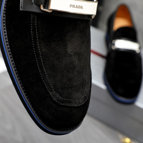 Cheap Prada Leather Shoes For Men #1266647 Replica Wholesale [$92.00 USD] [ITEM#1266647] on Replica Prada Leather Shoes