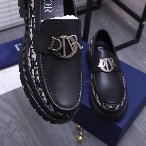 Cheap Christian Dior Leather Shoes For Men #1266652 Replica Wholesale [$88.00 USD] [ITEM#1266652] on Replica Christian Dior Leather Shoes