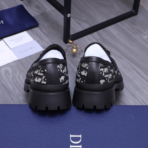 Cheap Christian Dior Leather Shoes For Men #1266652 Replica Wholesale [$88.00 USD] [ITEM#1266652] on Replica Christian Dior Leather Shoes