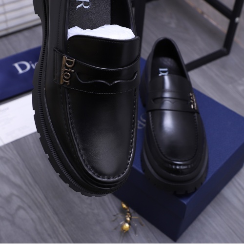 Cheap Christian Dior Leather Shoes For Men #1266654 Replica Wholesale [$88.00 USD] [ITEM#1266654] on Replica Christian Dior Leather Shoes