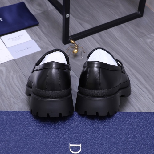 Cheap Christian Dior Leather Shoes For Men #1266654 Replica Wholesale [$88.00 USD] [ITEM#1266654] on Replica Christian Dior Leather Shoes