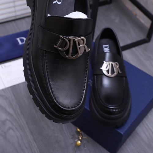 Cheap Christian Dior Leather Shoes For Men #1266656 Replica Wholesale [$88.00 USD] [ITEM#1266656] on Replica Christian Dior Leather Shoes