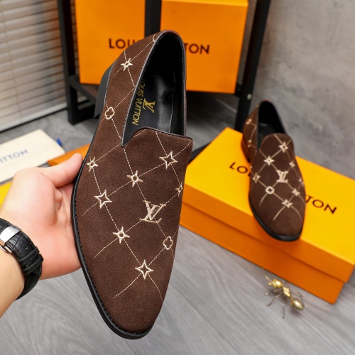 Cheap Louis Vuitton LV Oxfords Shoes For Men #1266663 Replica Wholesale [$85.00 USD] [ITEM#1266663] on Replica Louis Vuitton LV Oxfords Shoes