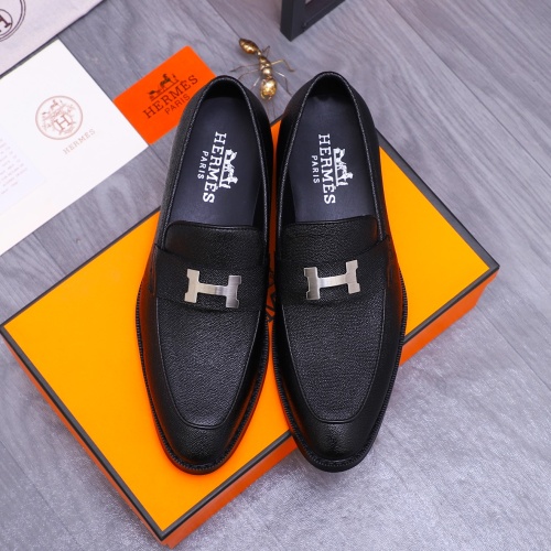 Cheap Hermes Leather Shoes For Men #1266666 Replica Wholesale [$82.00 USD] [ITEM#1266666] on Replica Hermes Leather Shoes