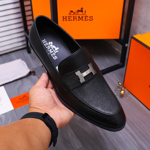 Cheap Hermes Leather Shoes For Men #1266666 Replica Wholesale [$82.00 USD] [ITEM#1266666] on Replica Hermes Leather Shoes