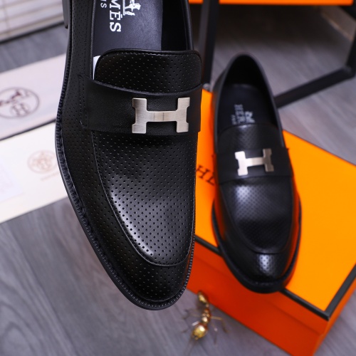 Cheap Hermes Leather Shoes For Men #1266667 Replica Wholesale [$82.00 USD] [ITEM#1266667] on Replica Hermes Leather Shoes